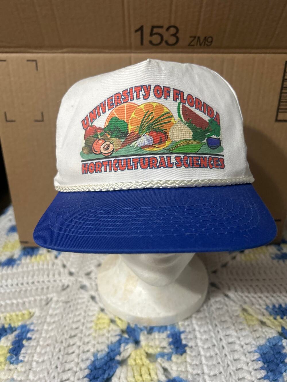 Vintage University Of Florida Horticultural Sciences Snapback Hat Cobra Caps